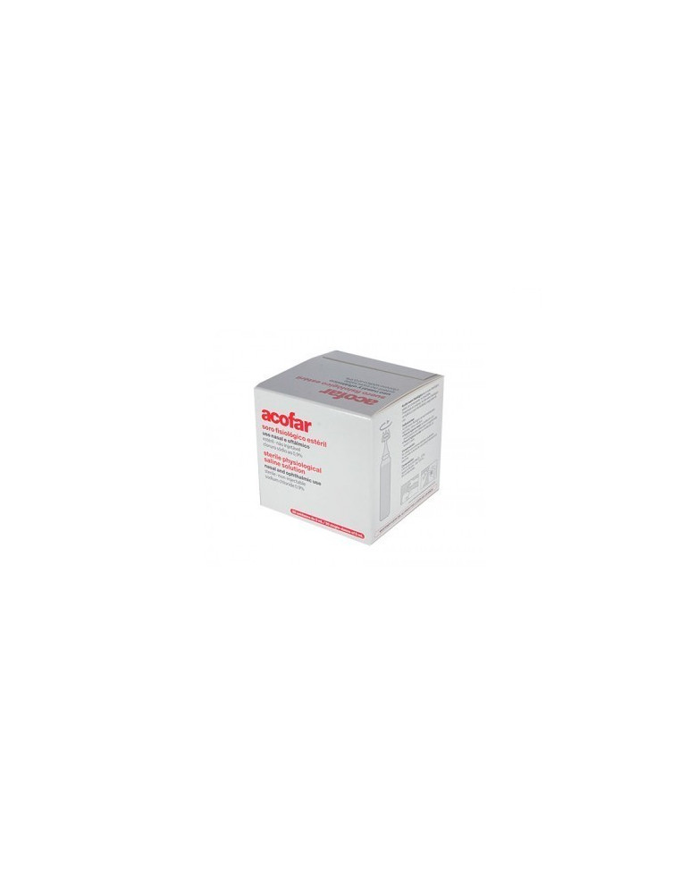 ACOFAR SUERO FISIOLOGICO MONODOSIS 5 ML 30 U