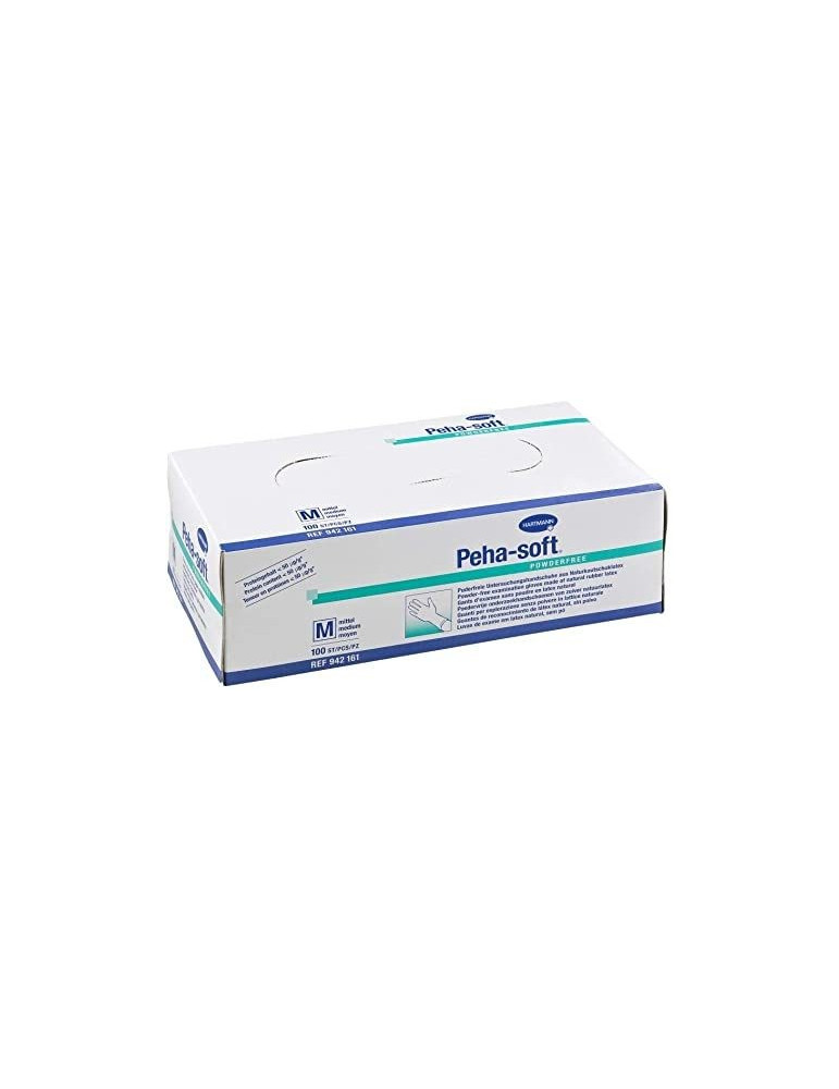 GUANTES LATEX T-M S/POLVO PEHA-SOFT POWDERFREE