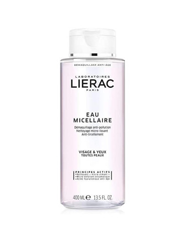 LIERAC AGUA MICELLAIRE 400ML