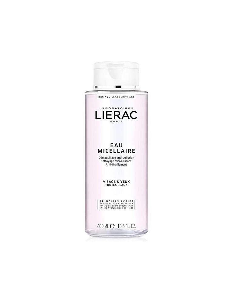 LIERAC AGUA MICELLAIRE 400ML
