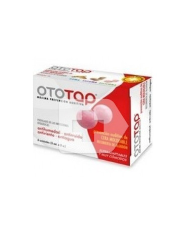 TAPONES OTOTAP CERA 6 UNID