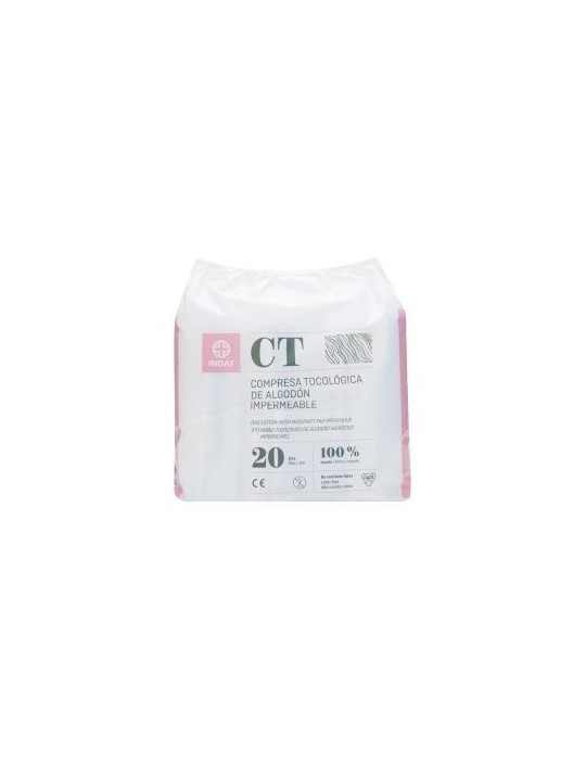 COMPRESAS MATERNITY INDAS ALGODON 20 UNID