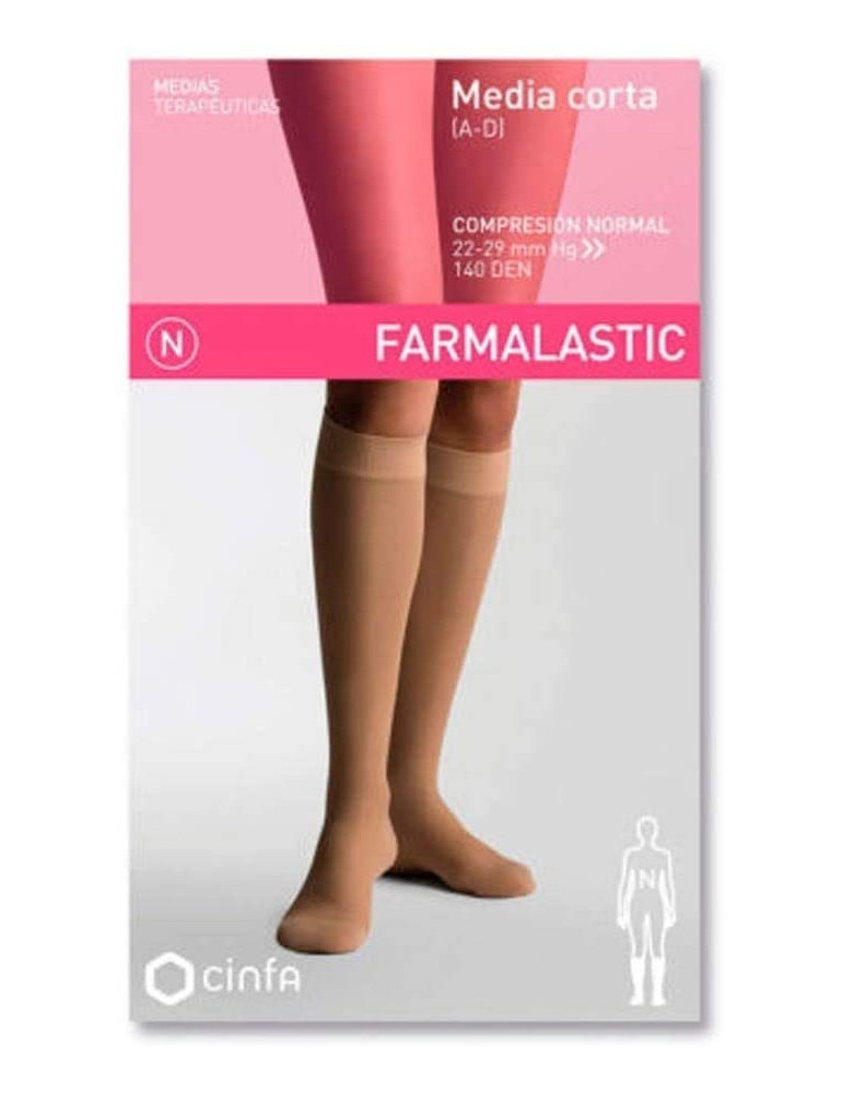 MEDIA CORTA (A-D) COMP NORMAL FARMAL BEIGE T-G