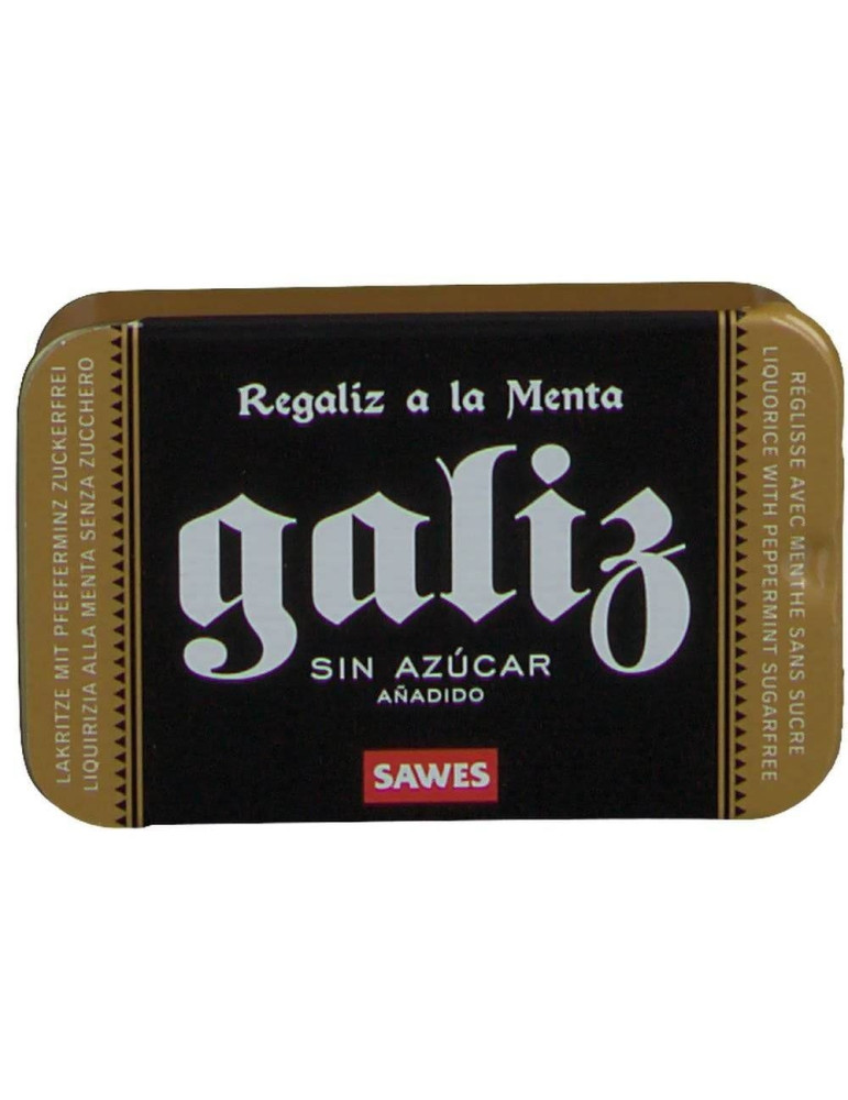 GALIZ REGALIZ MENTA SIN AZUCAR