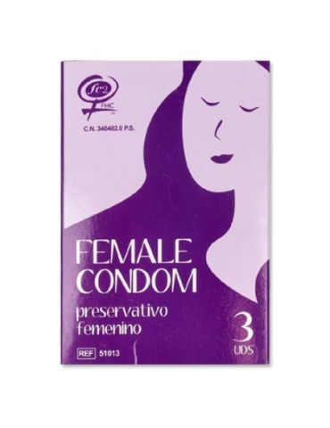 PRESERVATIVO FEMENINO DE NITRILO THE FEMALE COND