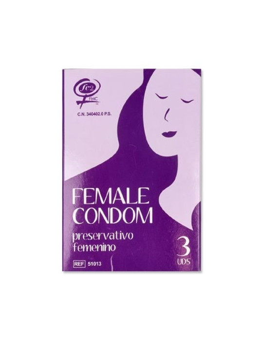 PRESERVATIVO FEMENINO DE NITRILO THE FEMALE COND