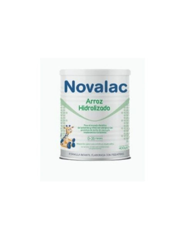 NOVALAC ARROZ HIDROLIZADO 400 G 1 BOTE NEUTRO