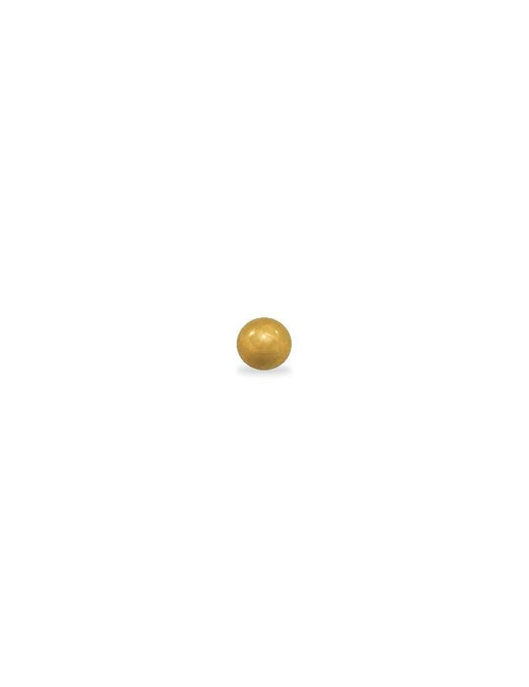 PENDIENTE STEREX BOLA DORADA PEQUEÑA