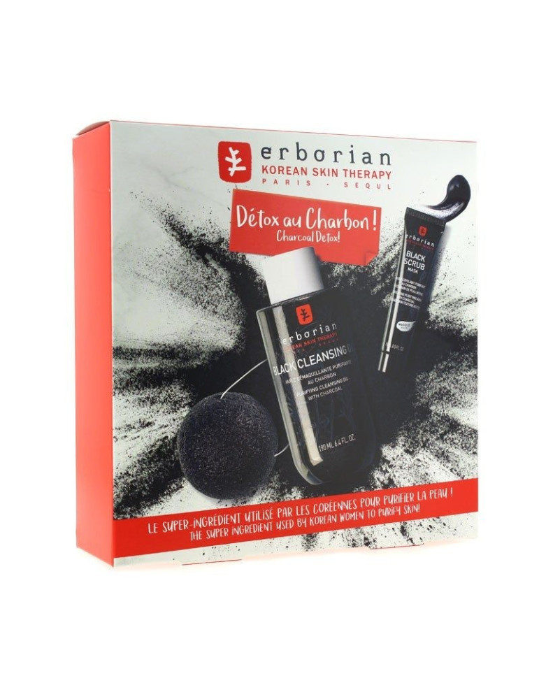 PACK ERBORIAN SCRUB NEGRO