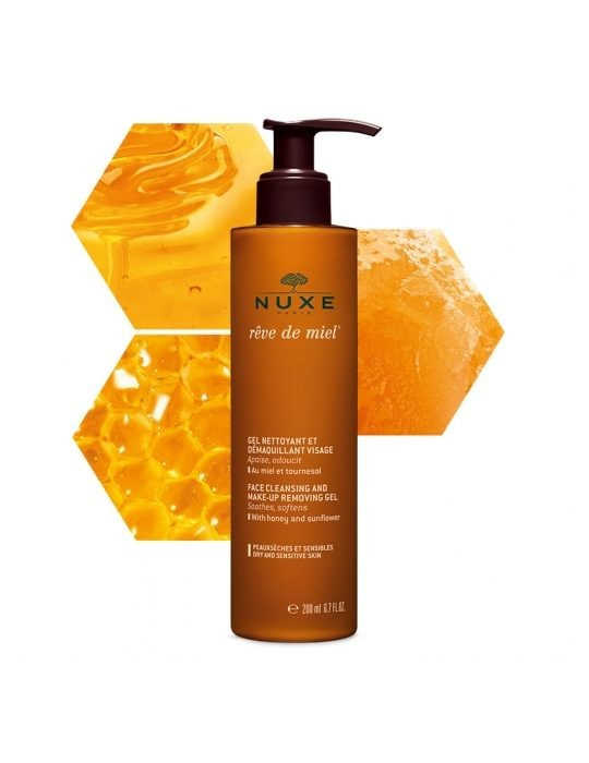 NUXE RDM GEL NETTOYANT DESMAQUILLANT