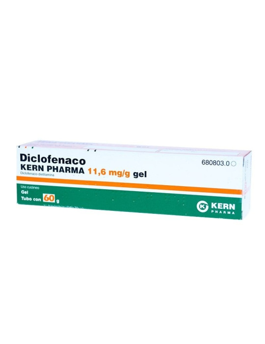 DICLOFENACO KERN PHARMA 11.6 MG GEL TOPICO 60 G