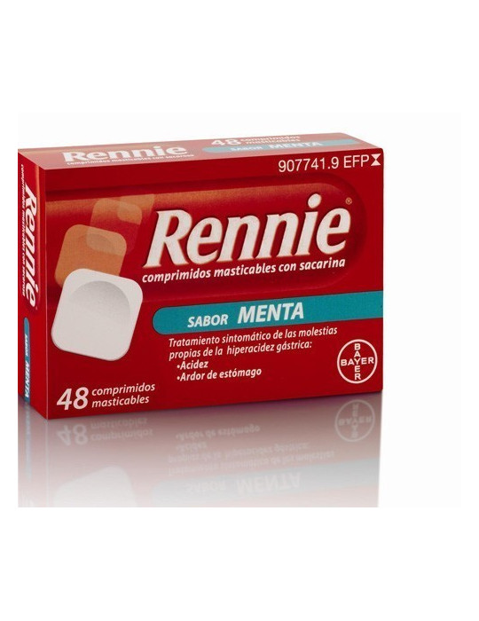 RENNIE SACARINA 48 COMP MASTIC MENTA NOAZUCAR