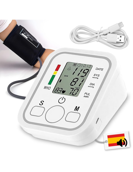 MONITOR DE PRESION ARTERIAL AUTOMATICO DE BRAZO