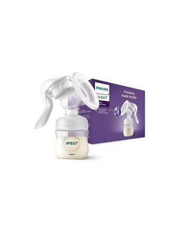 EXTRACTOR DE LECHE PHILIPS AVENT MANUAL NAKED SC
