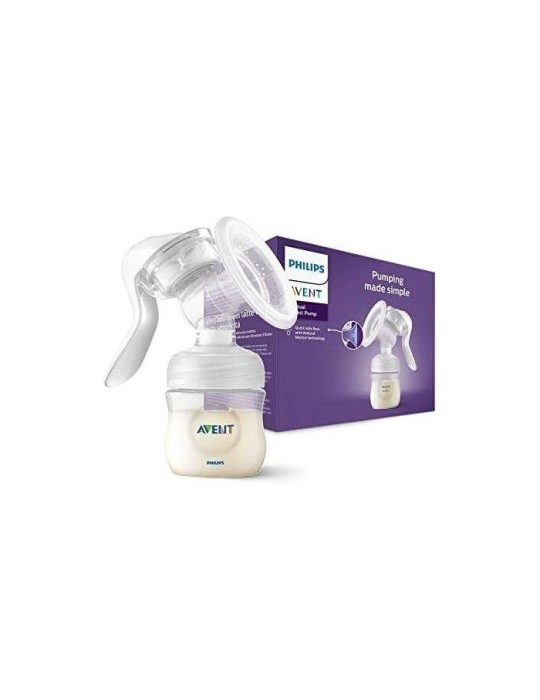 EXTRACTOR DE LECHE PHILIPS AVENT MANUAL NAKED SC
