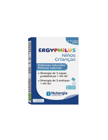 NUTERGIA ERGYPHILUS NIÑOS 14 SOBRES