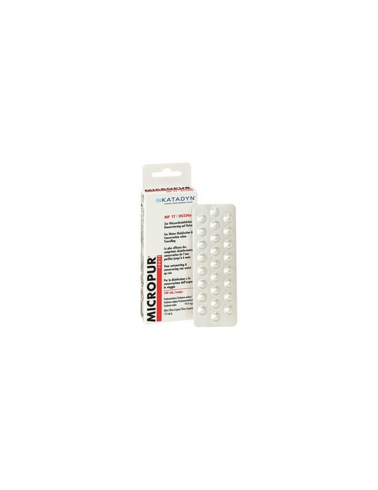 MICROPUR FTE 100 PASTILLAS POTABILIZADOR