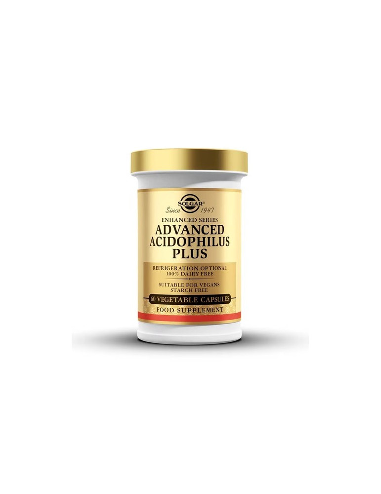 120027 SOLGAR ADVANCED 40+ ACIDOPHILUS 60 CAP