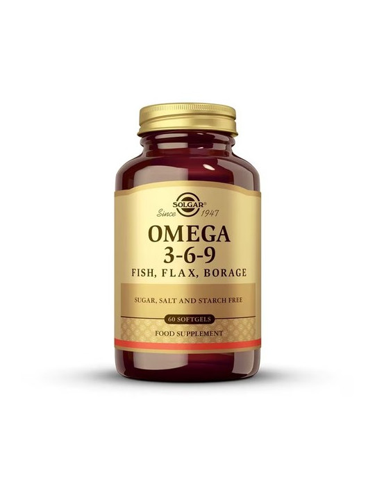 142027 SOLGAR OMEGA 3 6 9 60 CAPS