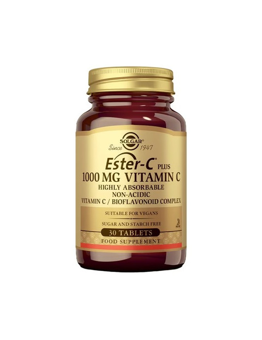 71050 SOLGAR ESTER C PLUS 1000MG 30CAP