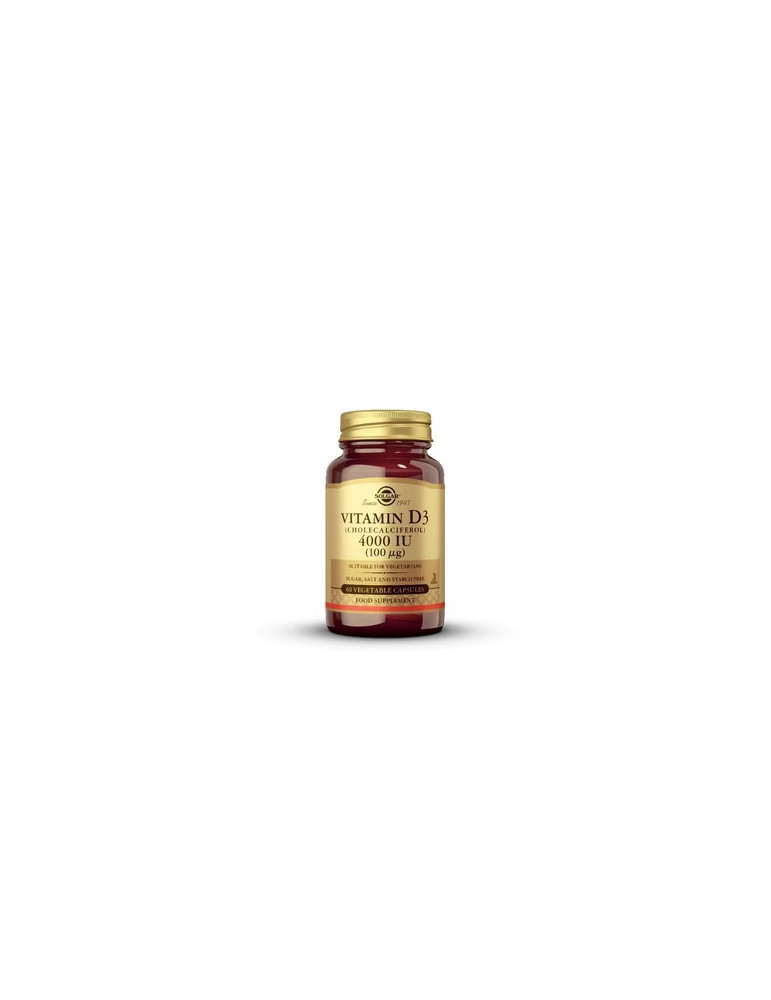 352907 SOLGAR VITAMINA D3 4000 IU 60 CAPS