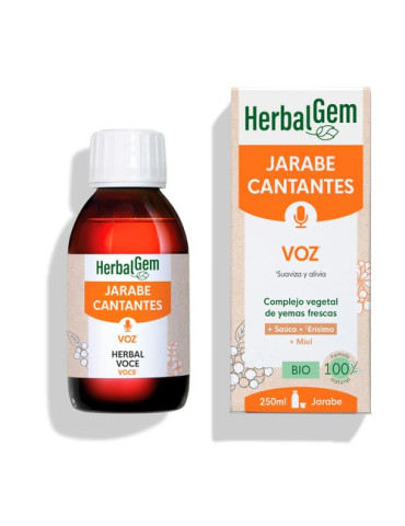 JARABE CANTANTES BIO 250ML HERBALGEM