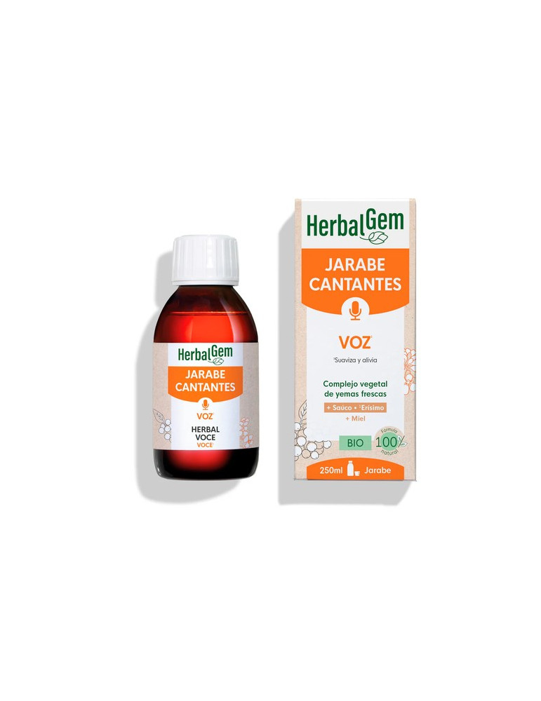 JARABE CANTANTES BIO 250ML HERBALGEM