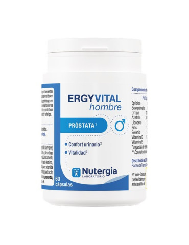 NUTERGIA ERGYVITAL HOMBRE 60 CAP UNION