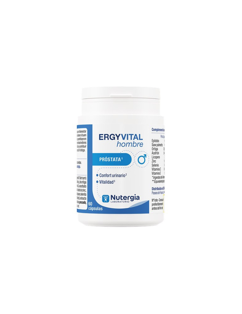 NUTERGIA ERGYVITAL HOMBRE 60 CAP UNION
