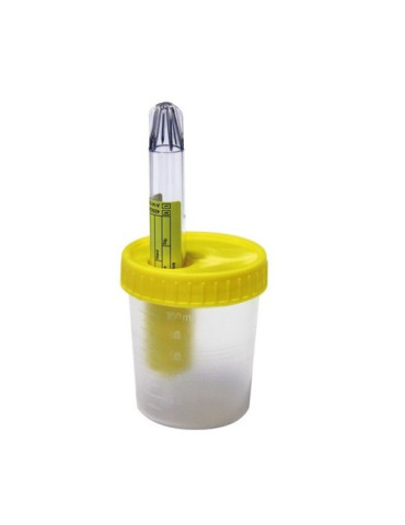 ENVASE ORINA TUBO + PASTILLA (MICROB) UROCULTIVO