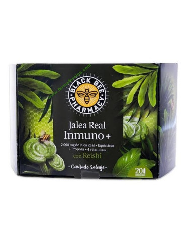 BLACK BEE JALEA REAL INMUNO+ 20 VIALES