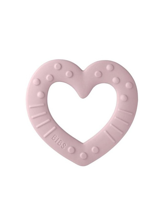 MORDEDOR BIBS BABY BITIE CORAZ PINK PLUM