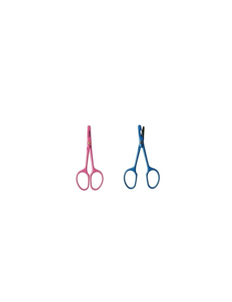 TIJERAS BEBE INOX VITRY AZUL/ROSA