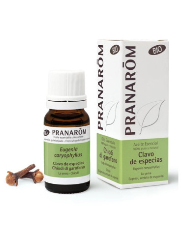 PRANAROM ACEITE ESENCIAL QT CLAVO ESPECIAS 10ML