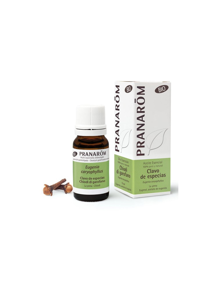PRANAROM ACEITE ESENCIAL QT CLAVO ESPECIAS 10ML