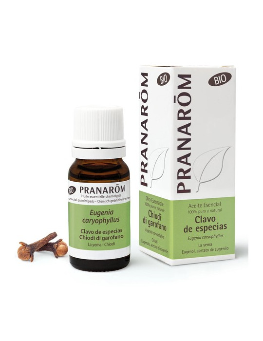 PRANAROM ACEITE ESENCIAL QT CLAVO ESPECIAS 10ML