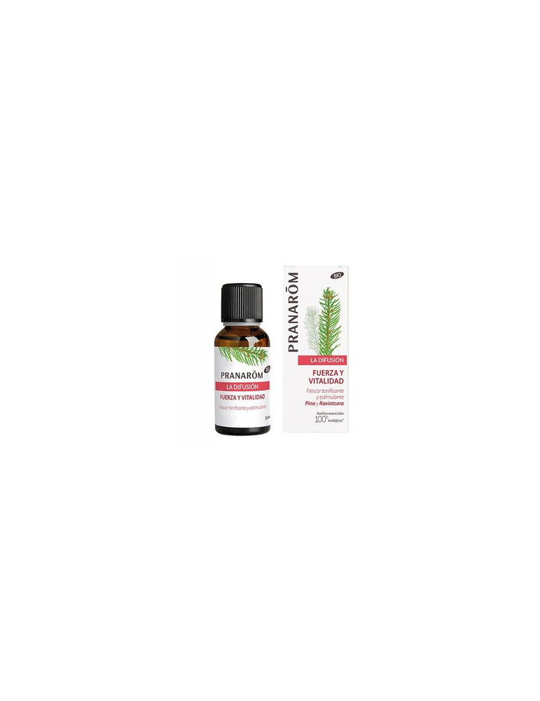 PRANAROM MEZCLA DIFUSOR FUERZA Y VITALIDAD 30ML