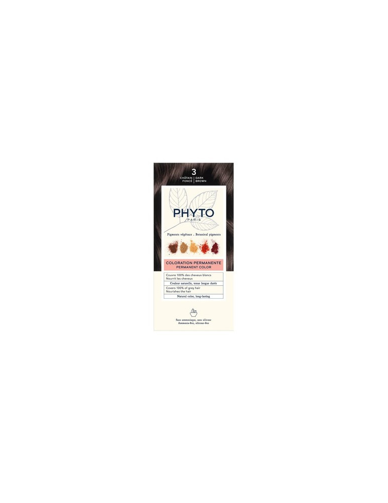 PHYTO COLOR 3 CASTAÑO OSCURO