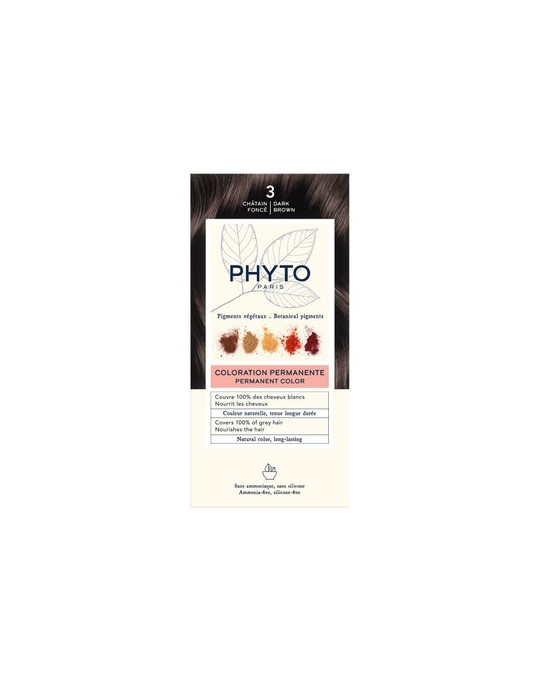 PHYTO COLOR 3 CASTAÑO OSCURO