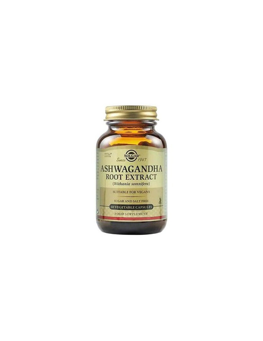 SOLGAR ASHWAGANDHA 60CAP