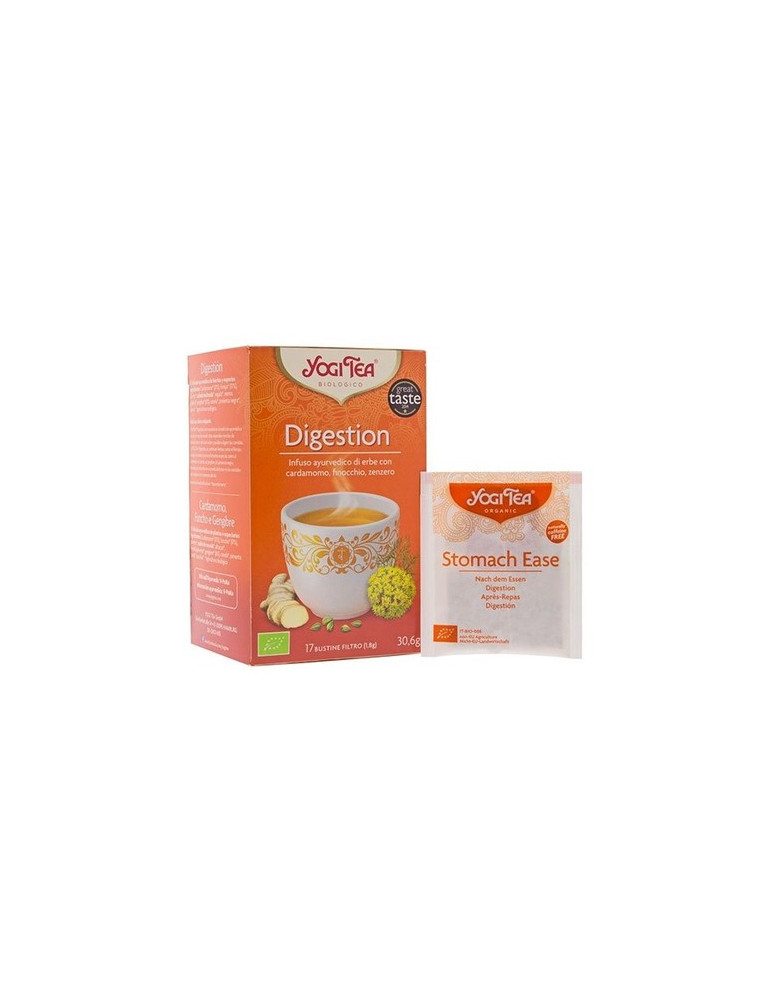 YOGI TEA DIGESTION BIO 17 BOLSITAS INFUSION