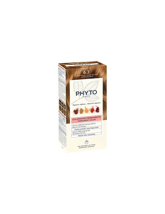 PHYTO COLOR 6.3 RUBIO OSCURO DORADO