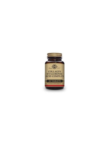 SOLGAR COLAGEN HYALURONIC ACID COMPLEX 30 COMP