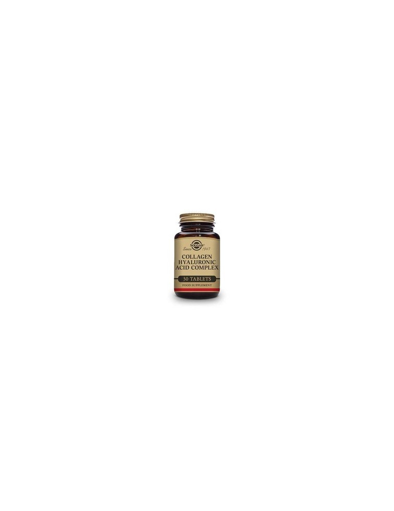 SOLGAR COLAGEN HYALURONIC ACID COMPLEX 30 COMP