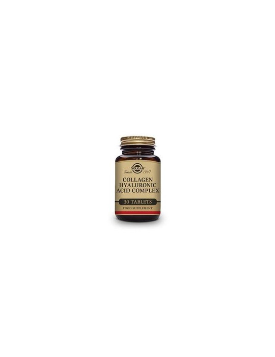 SOLGAR COLAGEN HYALURONIC ACID COMPLEX 30 COMP