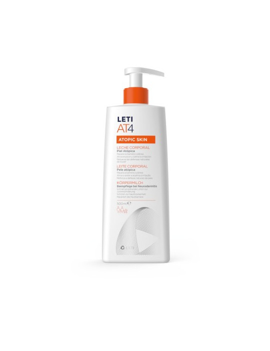 LETI AT4 LECHE CORPORAL 500 ML